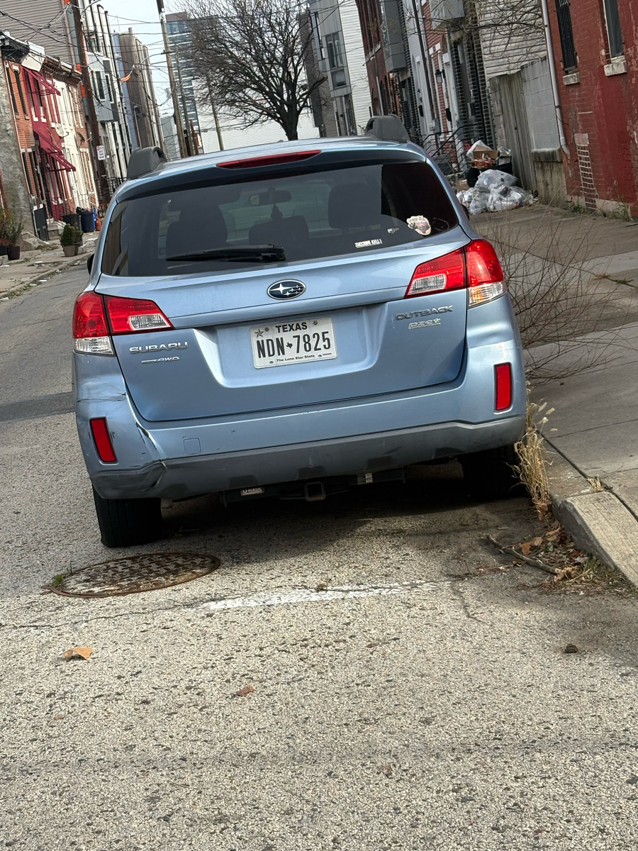 Photographic documentation of the work as submitted to the city's 311 record.