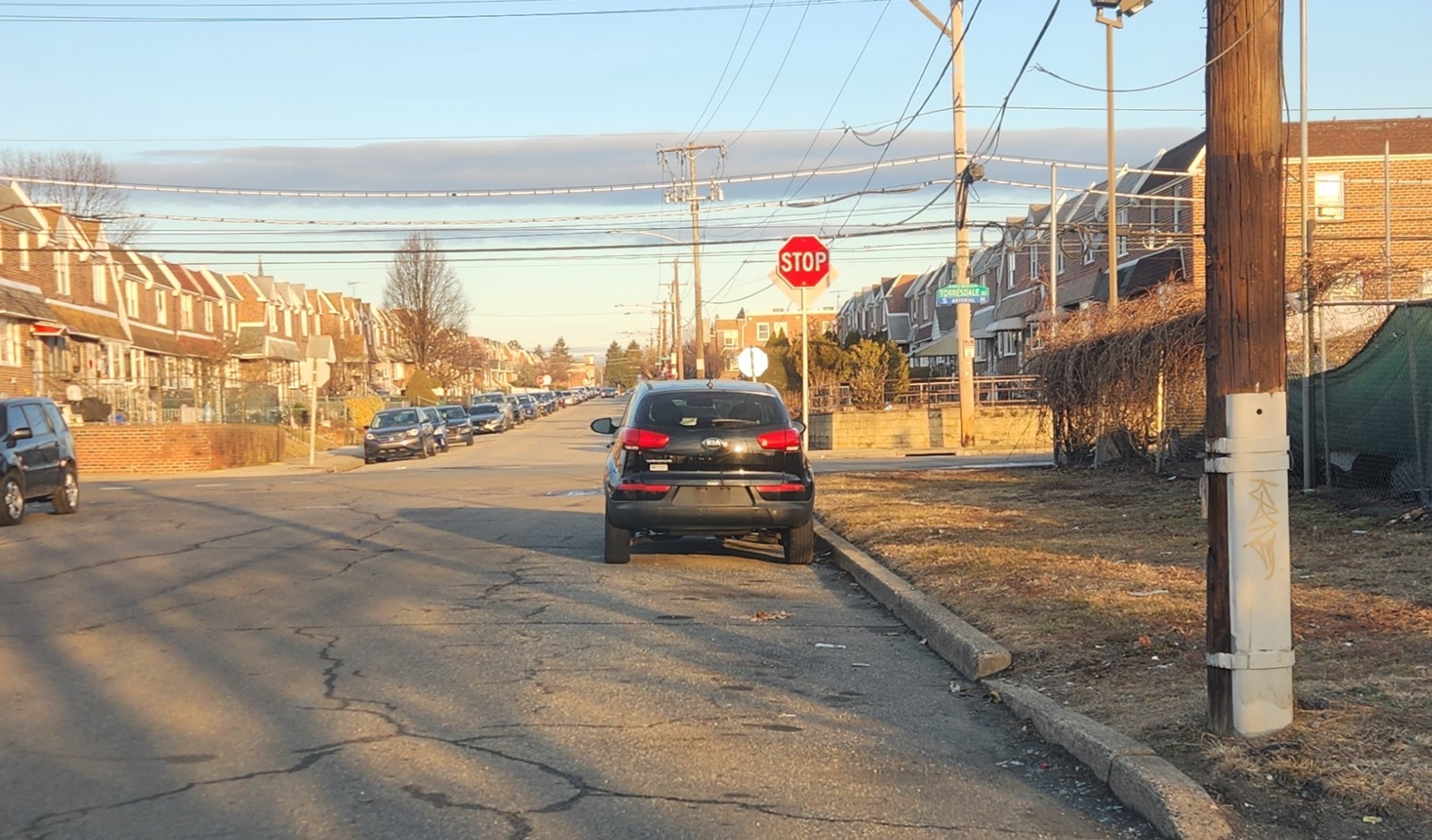 Photographic documentation of the work as submitted to the city's 311 record.