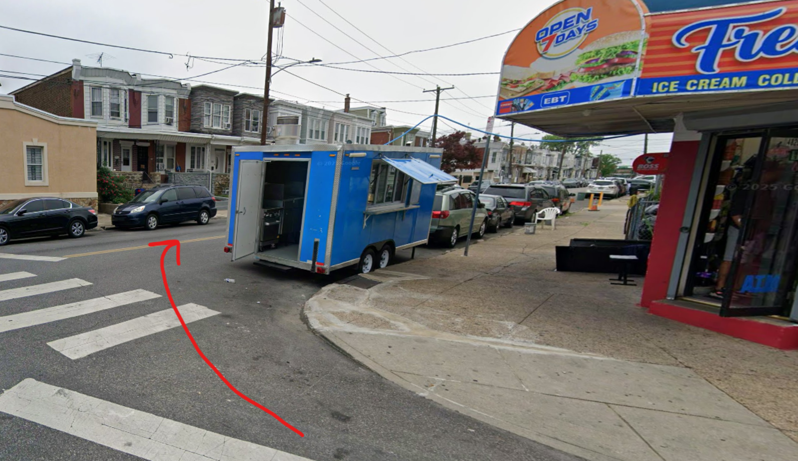 Photographic documentation of the work as submitted to the city's 311 record.