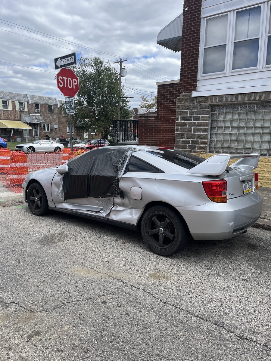 Photographic documentation of the work as submitted to the city's 311 record.