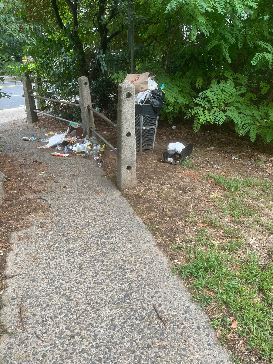 Photographic documentation of the work as submitted to the city's 311 record.