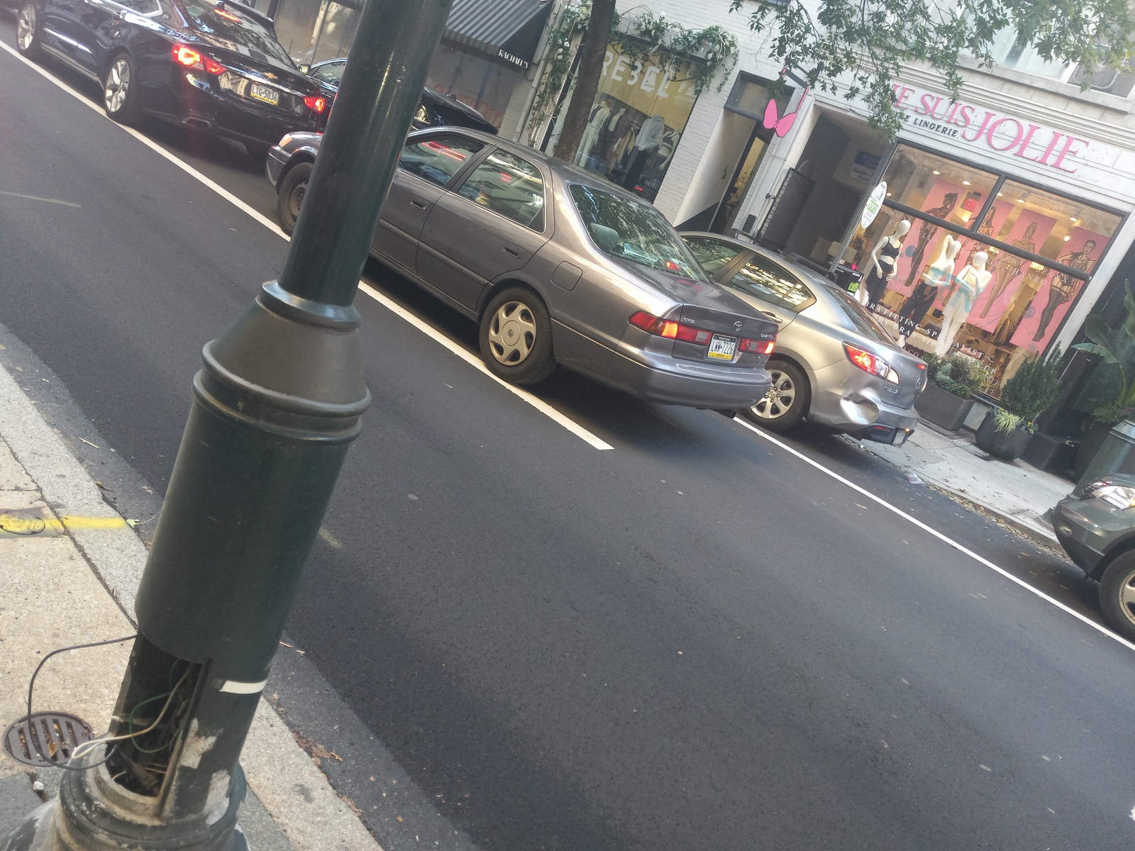 Photographic documentation of the work as submitted to the city's 311 record.