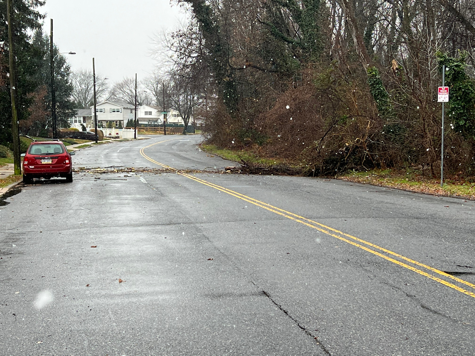 Photographic documentation of the work as submitted to the city's 311 record.