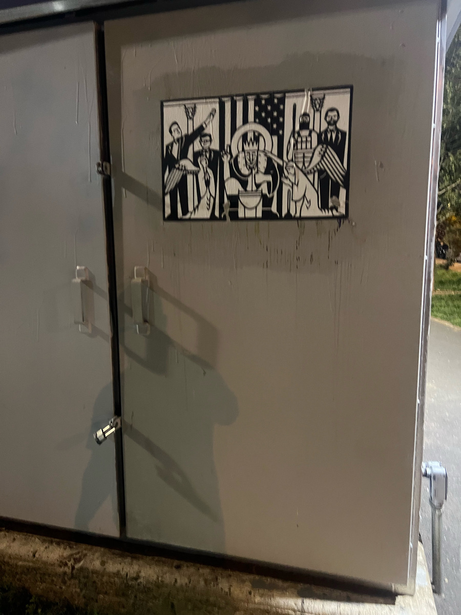 Photographic documentation of the work as submitted to the city's 311 record.