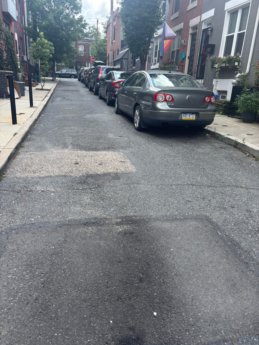 Photographic documentation of the work as submitted to the city's 311 record.