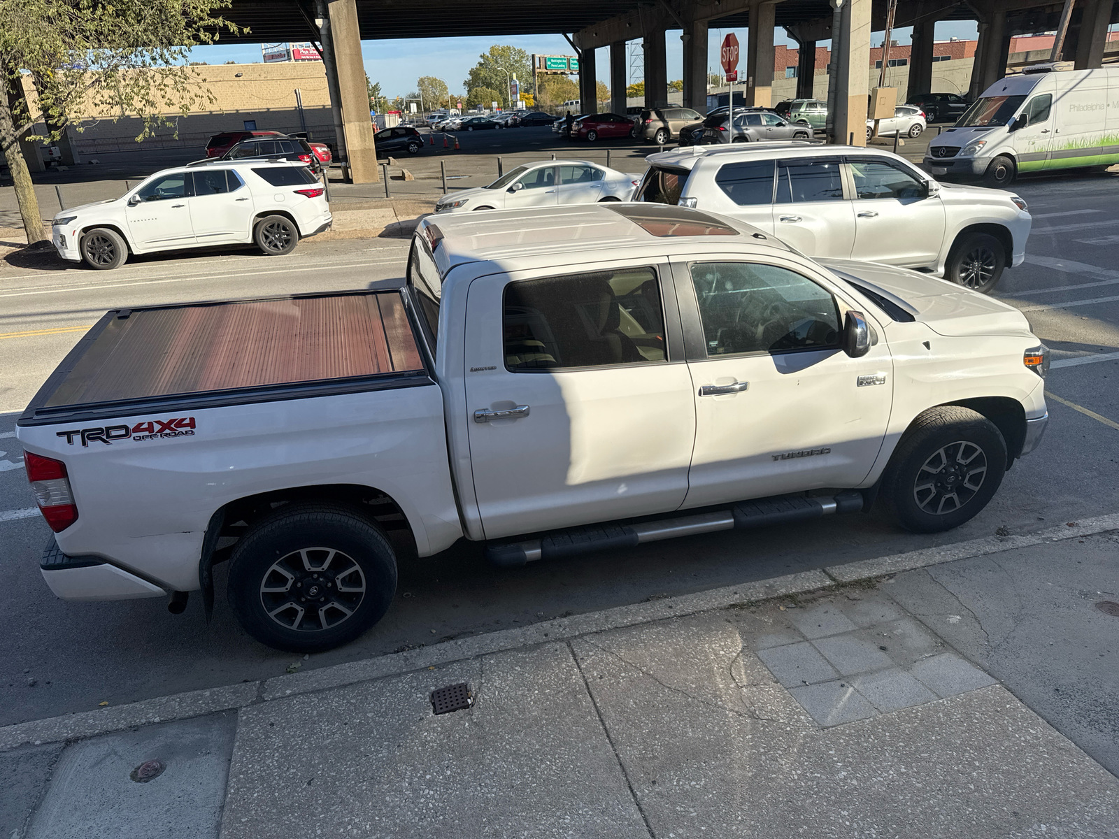 Photographic documentation of the work as submitted to the city's 311 record.