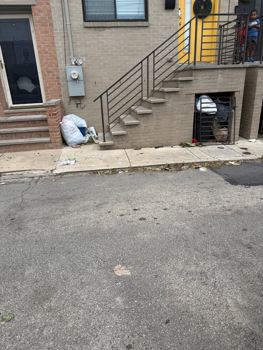 Photographic documentation of the work as submitted to the city's 311 record.