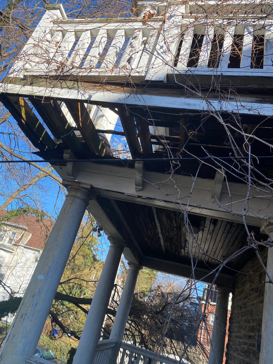 Photographic documentation of the work as submitted to the city's 311 record.
