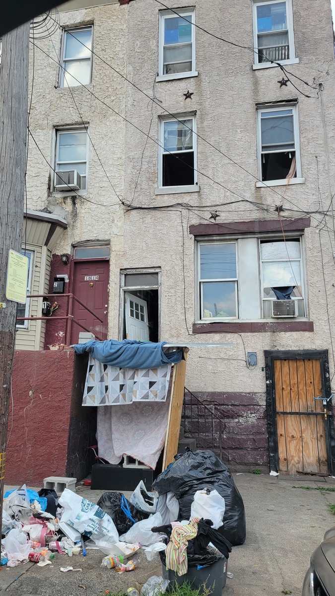 Photographic documentation of the work as submitted to the city's 311 record.