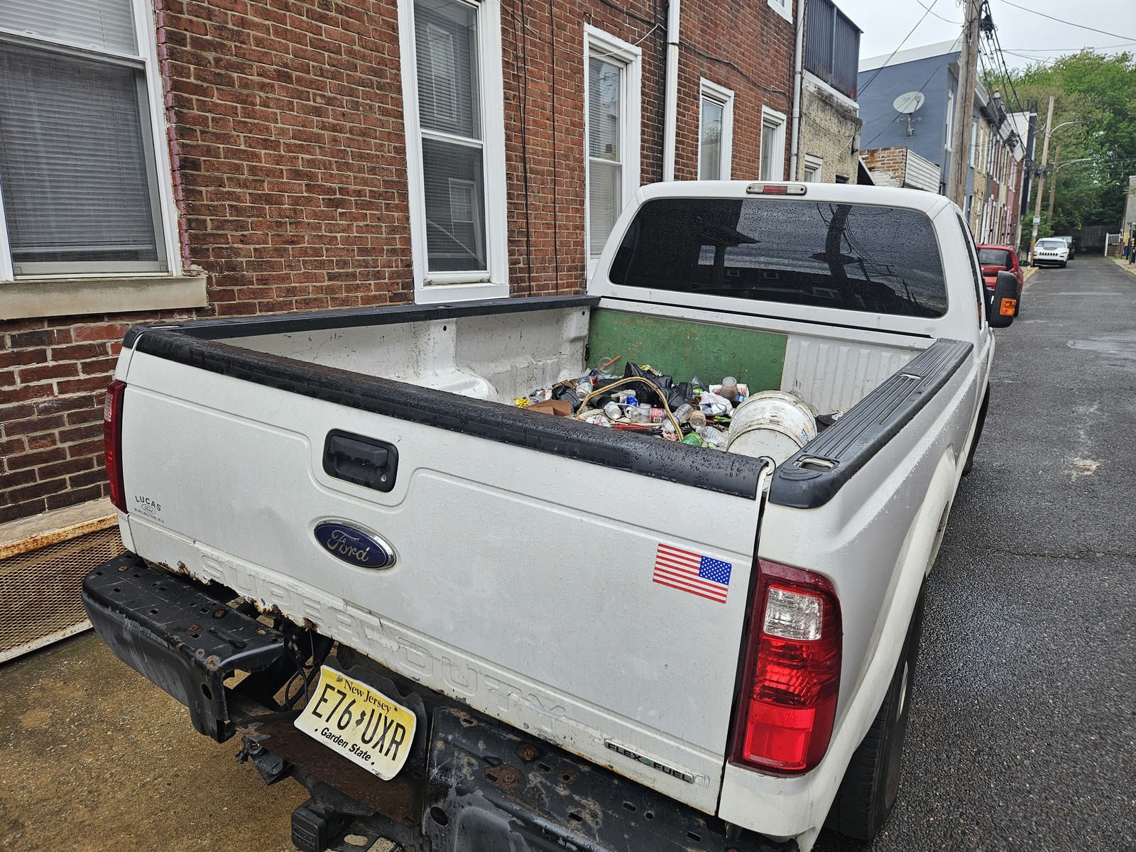 Photographic documentation of the work as submitted to the city's 311 record.