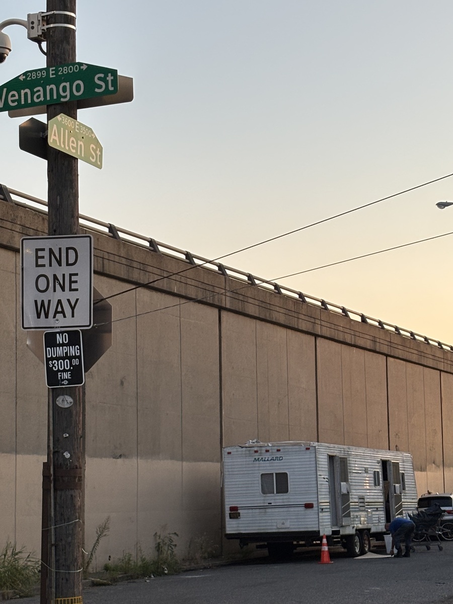 Photographic documentation of the work as submitted to the city's 311 record.