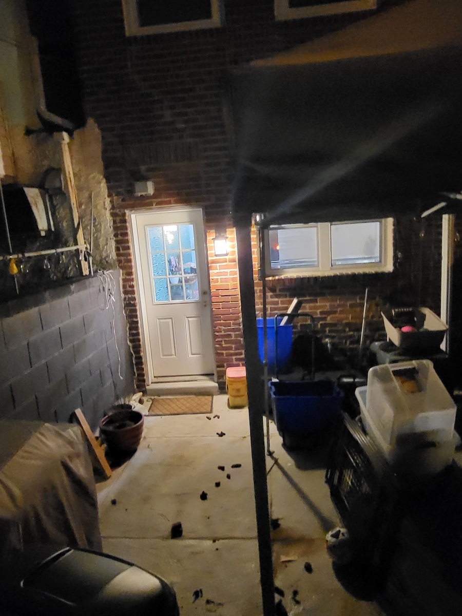 Photographic documentation of the work as submitted to the city's 311 record.