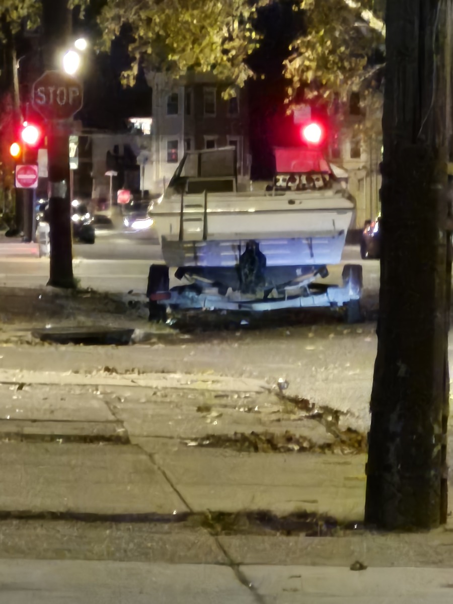 Photographic documentation of the work as submitted to the city's 311 record.