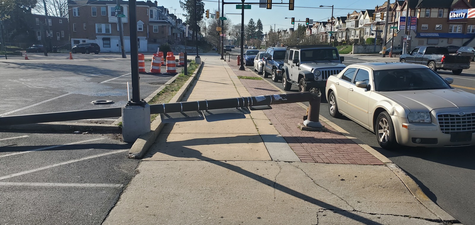 Photographic documentation of the work as submitted to the city's 311 record.