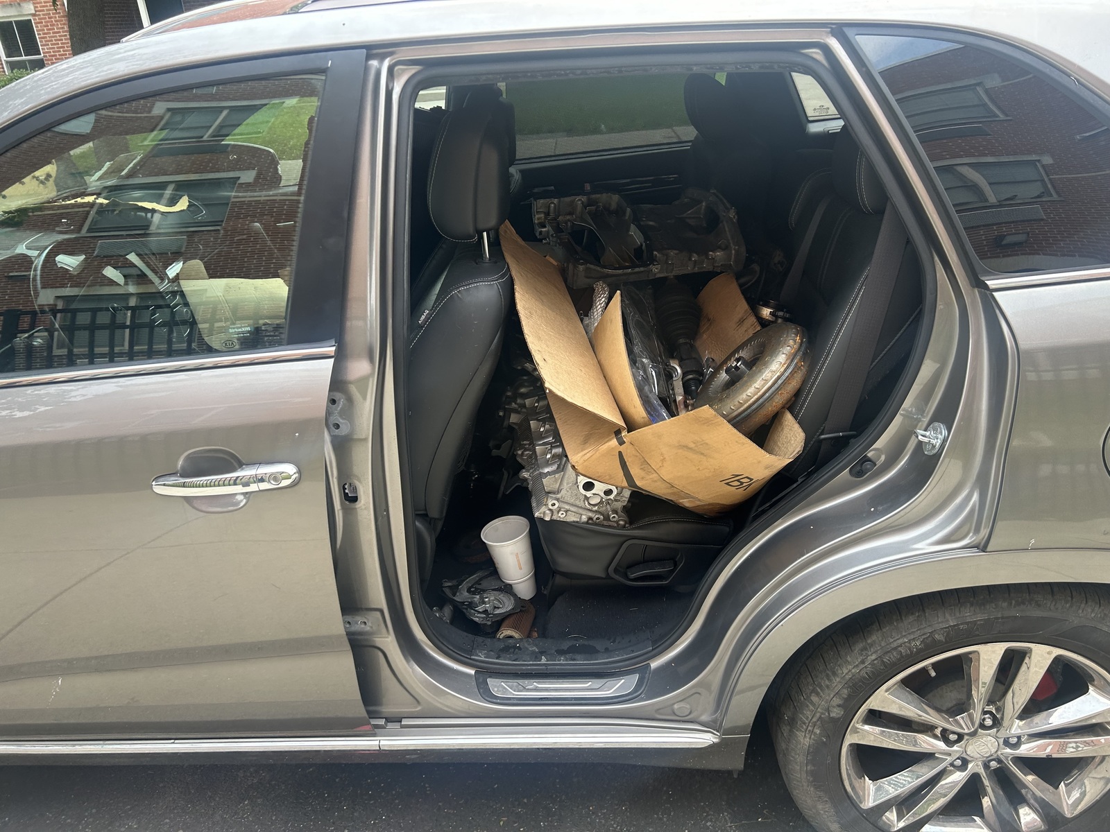 Photographic documentation of the work as submitted to the city's 311 record.