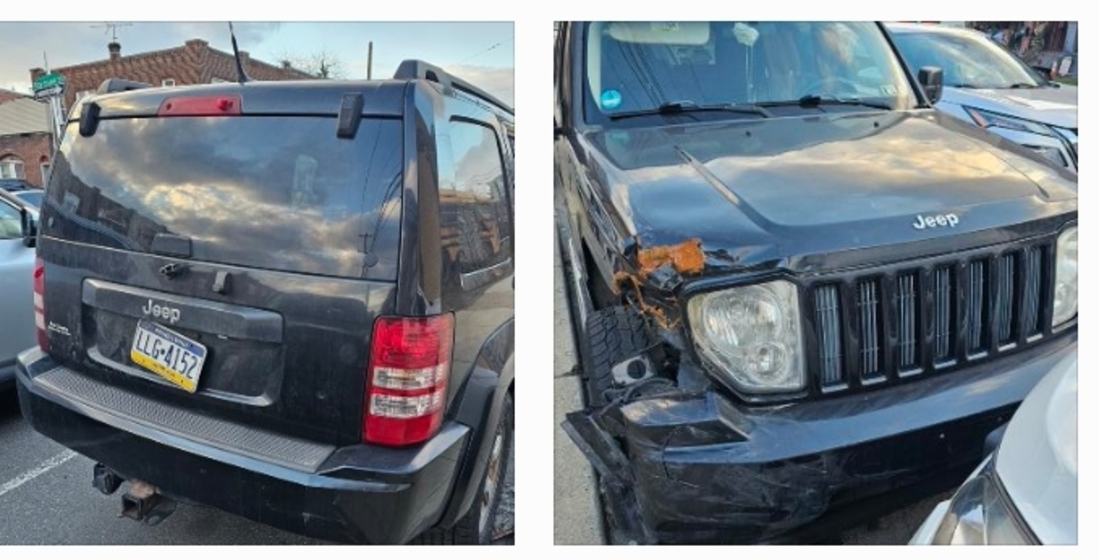 Photographic documentation of the work as submitted to the city's 311 record.