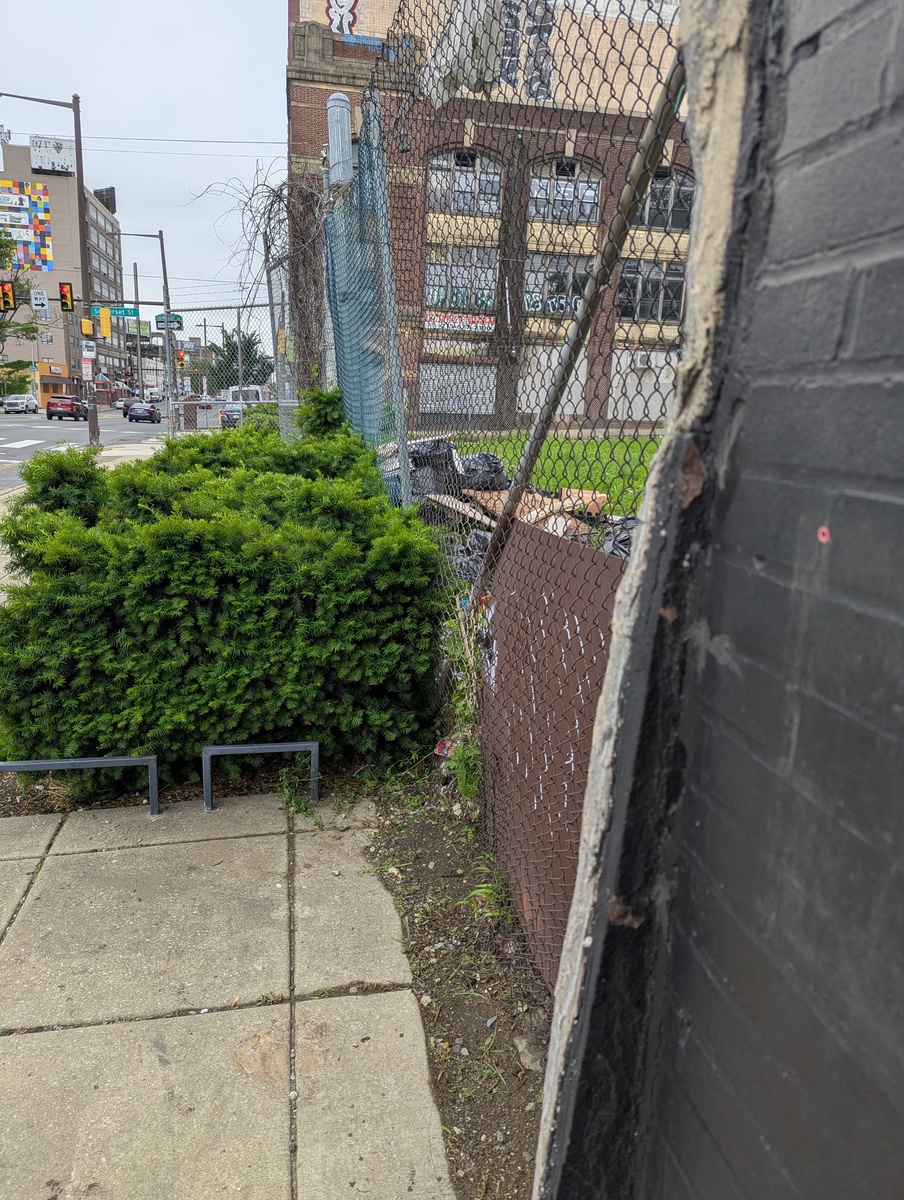 Photographic documentation of the work as submitted to the city's 311 record.