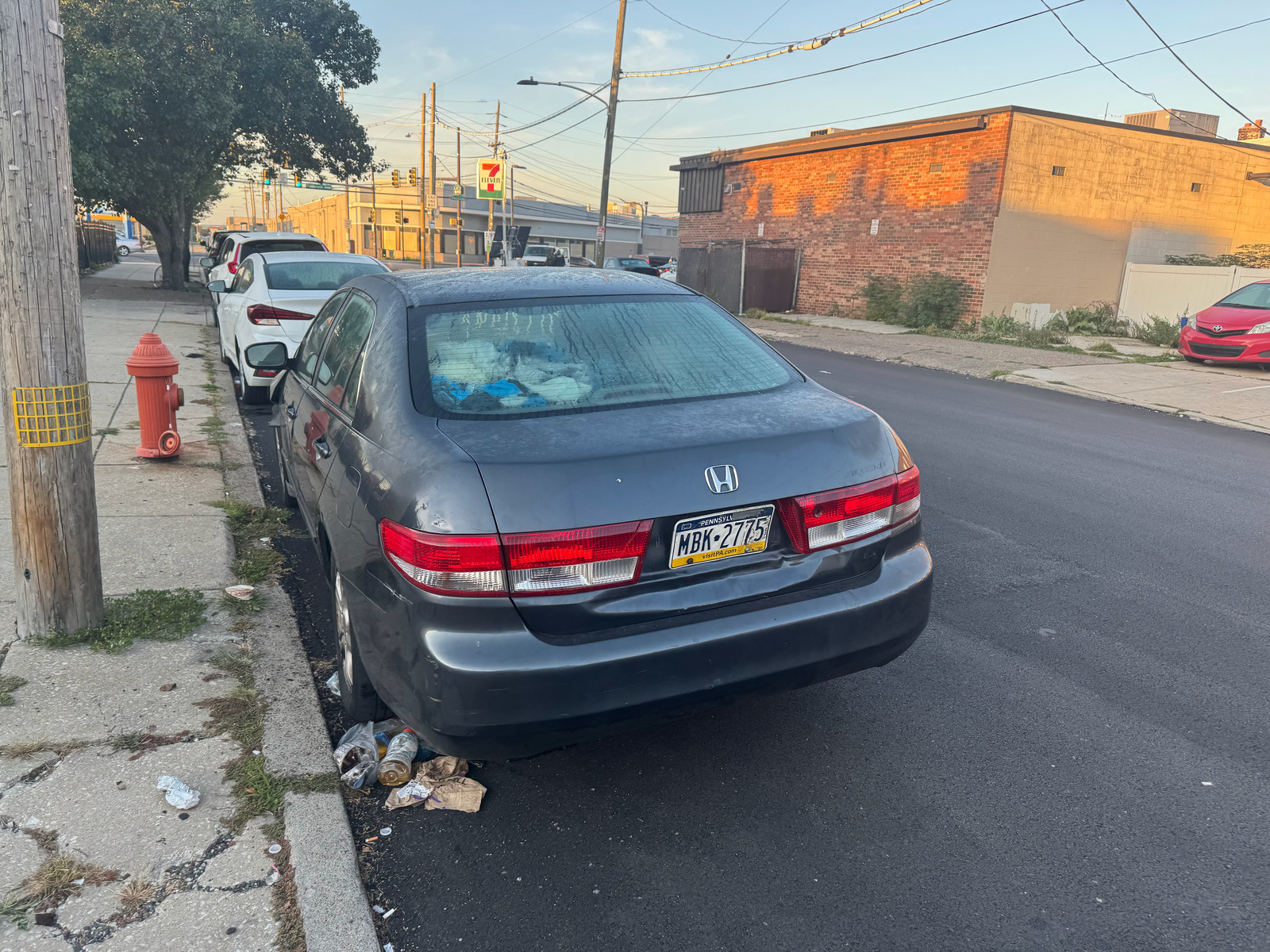 Photographic documentation of the work as submitted to the city's 311 record.