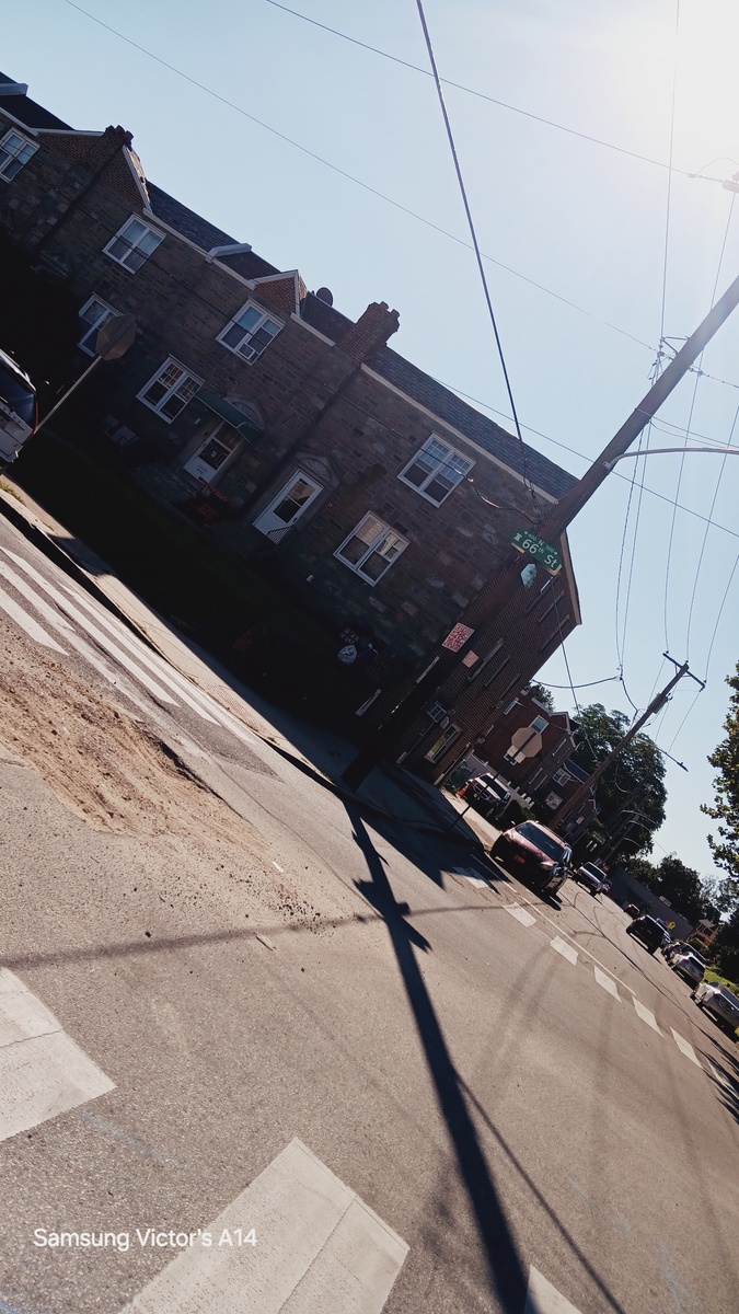Photographic documentation of the work as submitted to the city's 311 record.