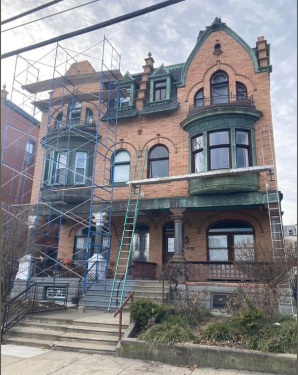Photographic documentation of the work as submitted to the city's 311 record.