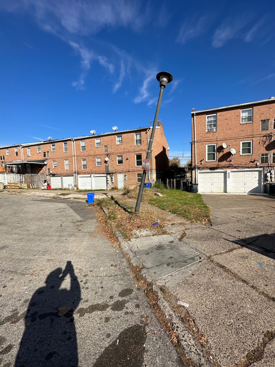 Photographic documentation of the work as submitted to the city's 311 record.