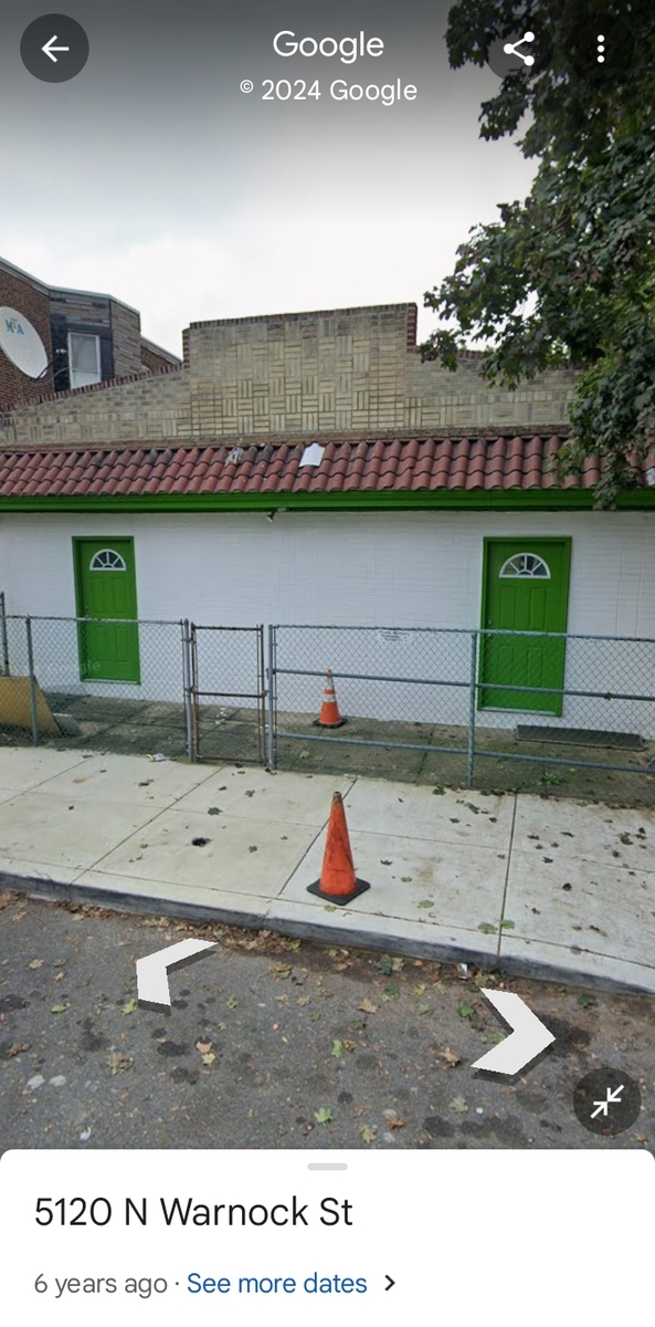 Photographic documentation of the work as submitted to the city's 311 record.