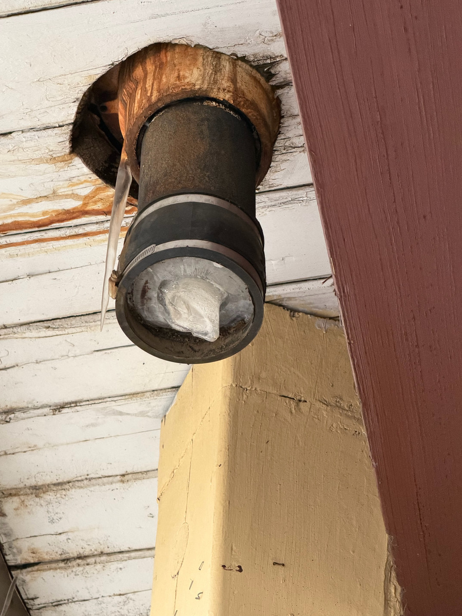 Photographic documentation of the work as submitted to the city's 311 record.