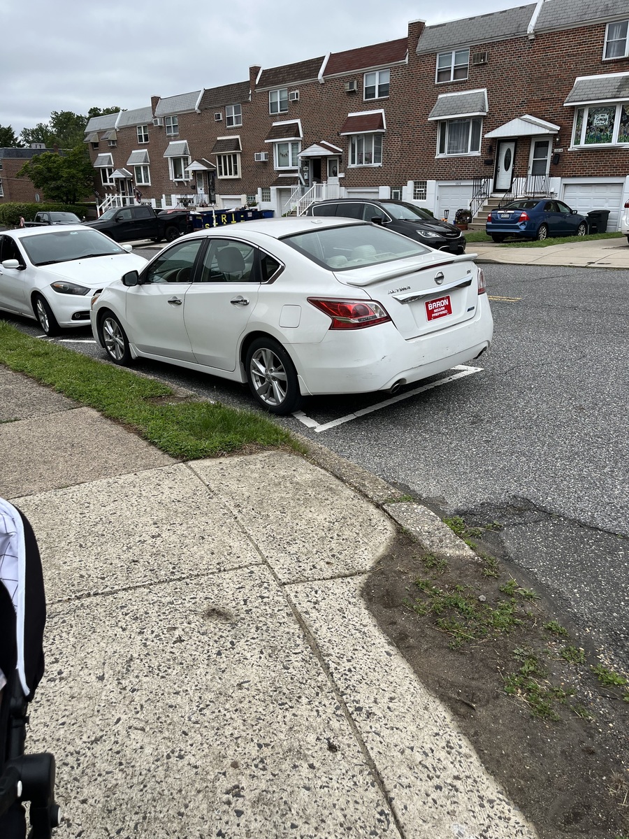 Photographic documentation of the work as submitted to the city's 311 record.