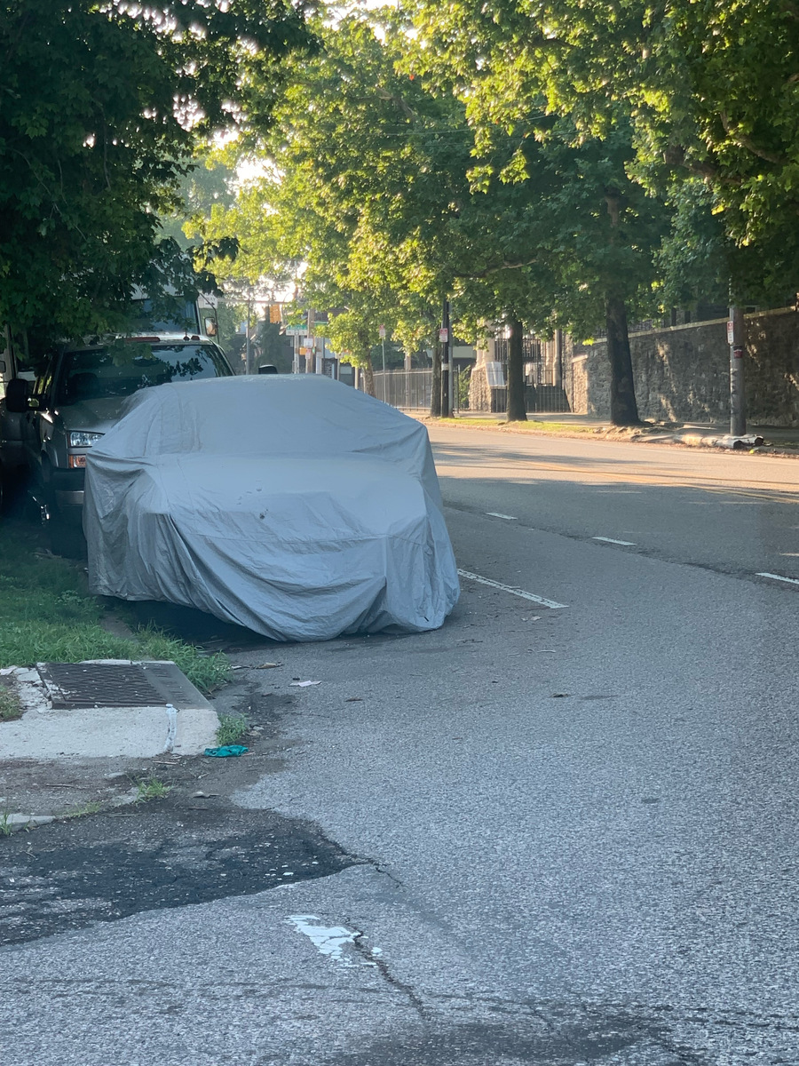 Photographic documentation of the work as submitted to the city's 311 record.