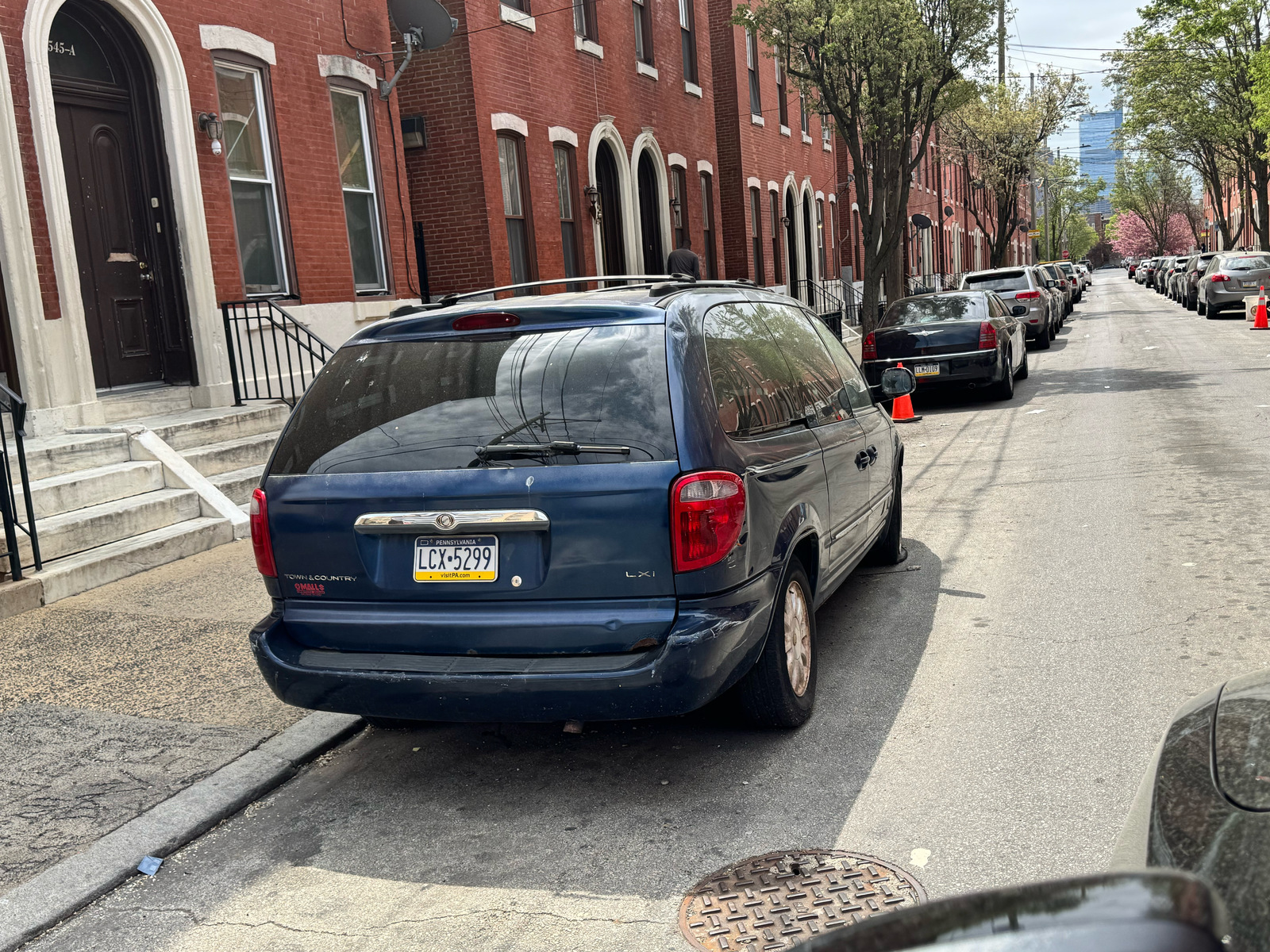 Photographic documentation of the work as submitted to the city's 311 record.