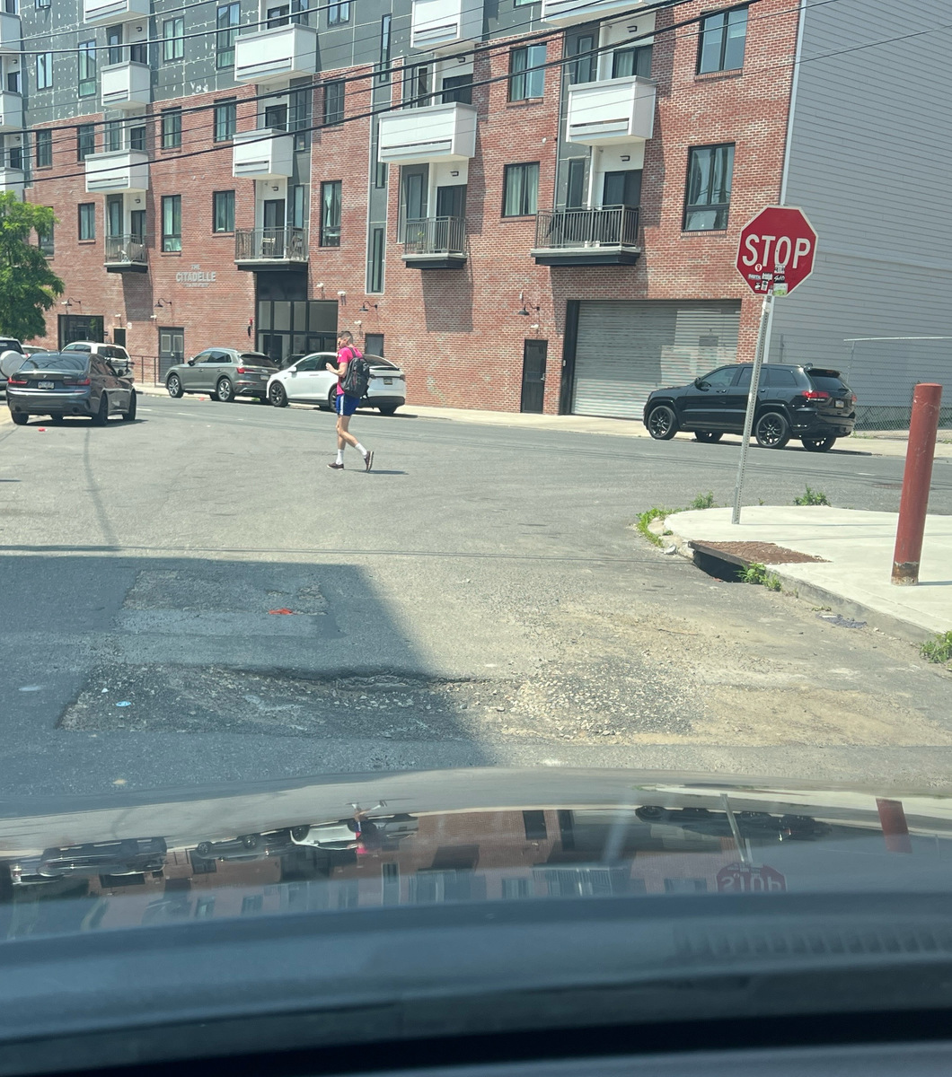 Photographic documentation of the work as submitted to the city's 311 record.
