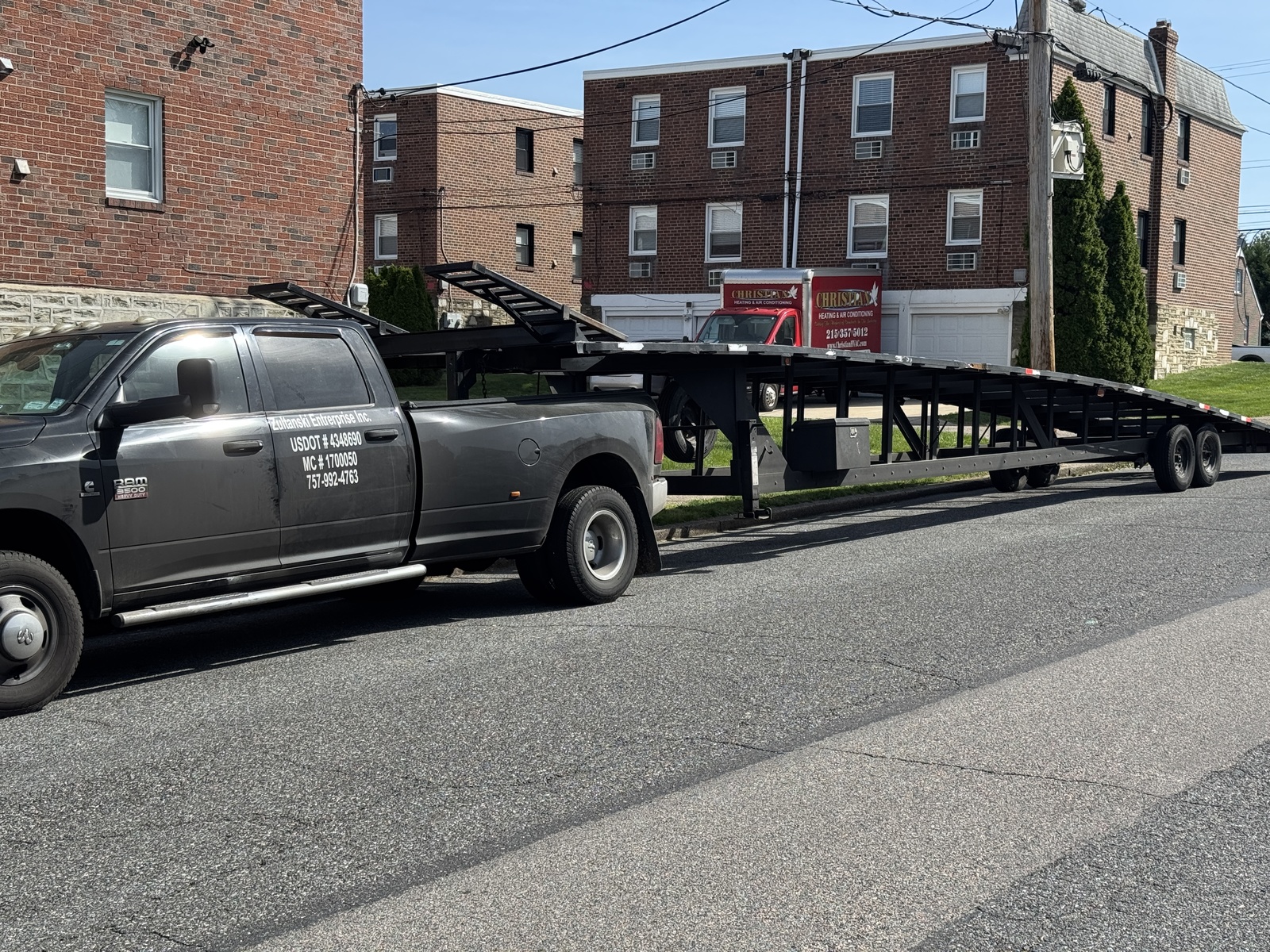 Photographic documentation of the work as submitted to the city's 311 record.