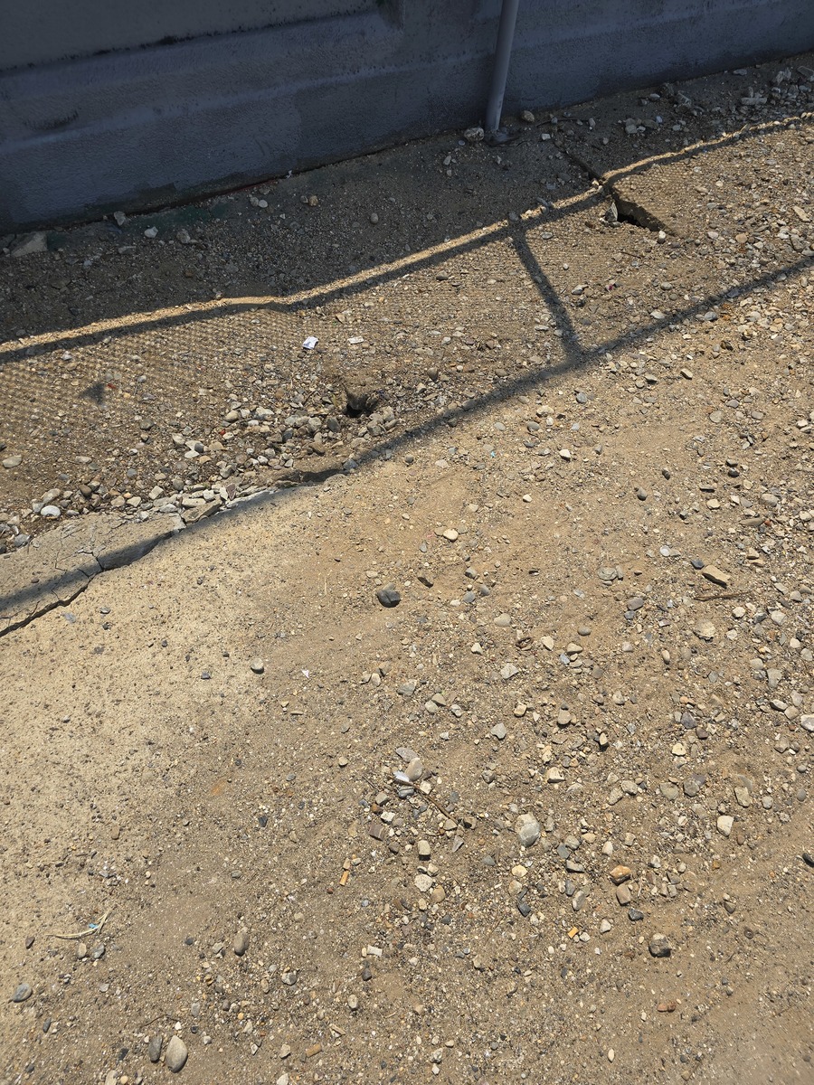 Photographic documentation of the work as submitted to the city's 311 record.