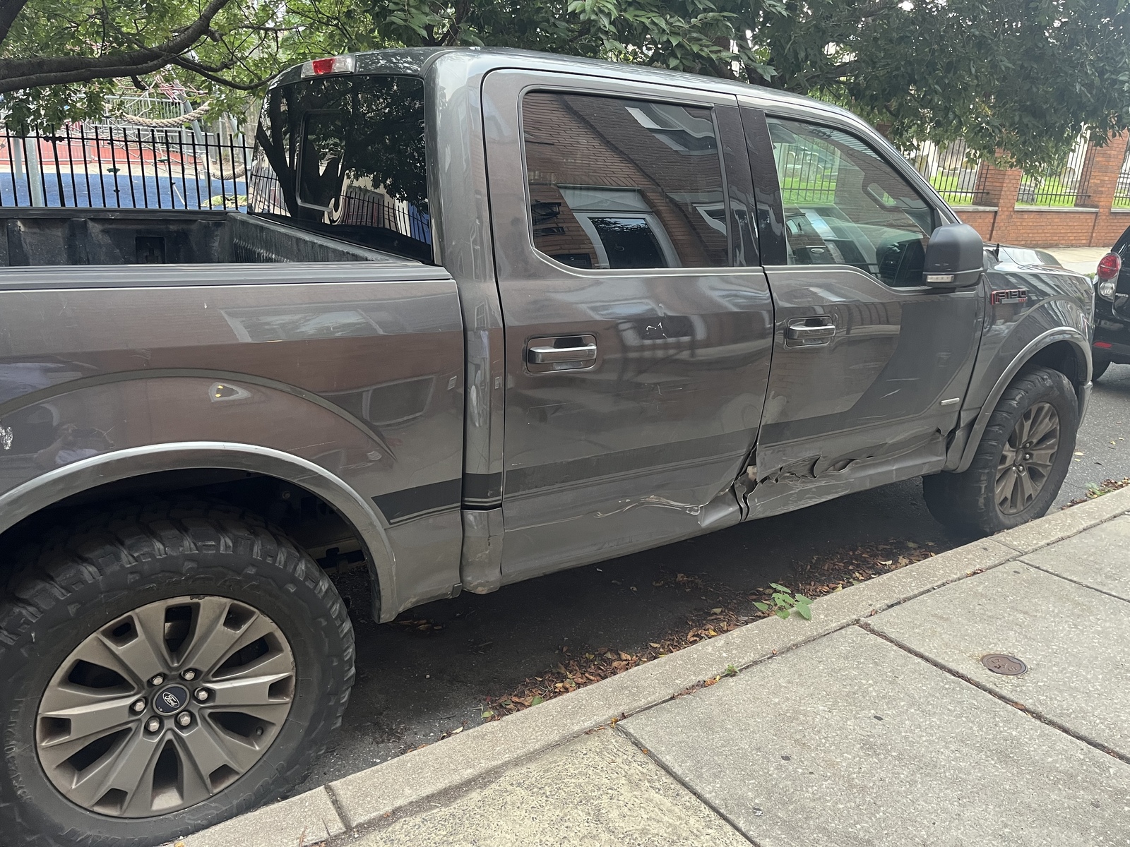 Photographic documentation of the work as submitted to the city's 311 record.