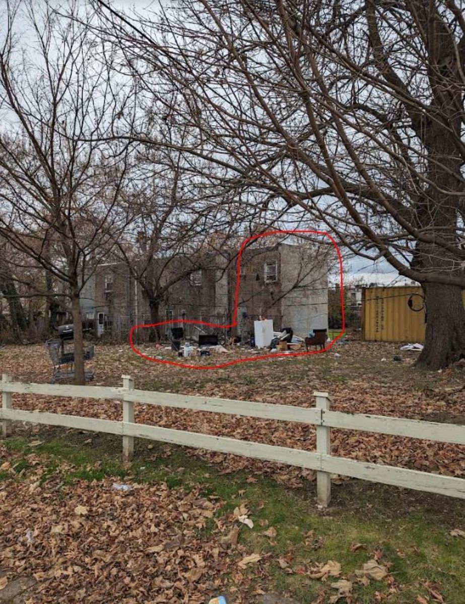 Photographic documentation of the work as submitted to the city's 311 record.