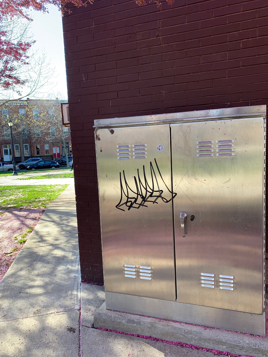 Photographic documentation of the work as submitted to the city's 311 record.