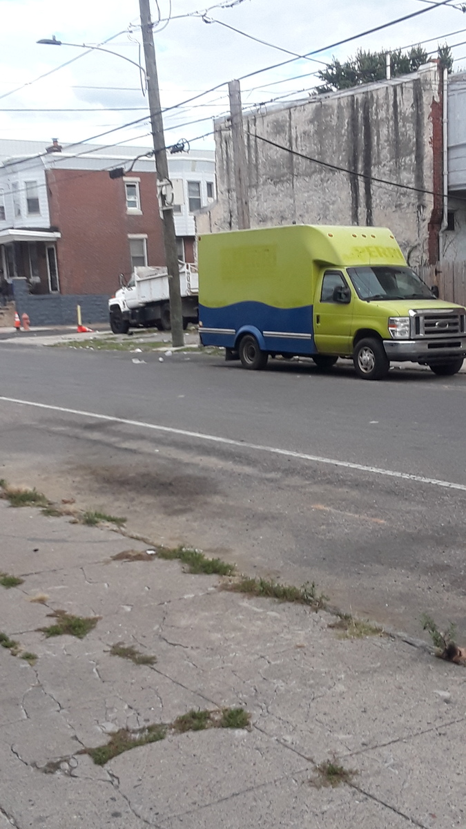 Photographic documentation of the work as submitted to the city's 311 record.