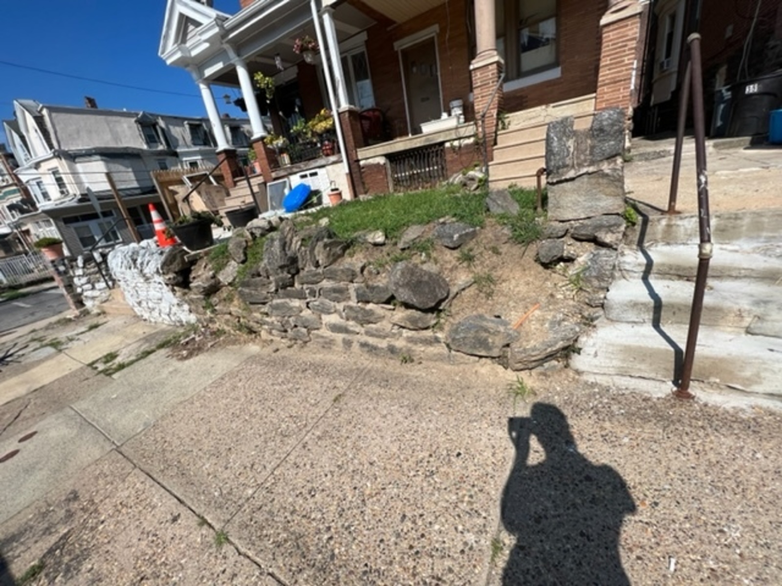 Photographic documentation of the work as submitted to the city's 311 record.