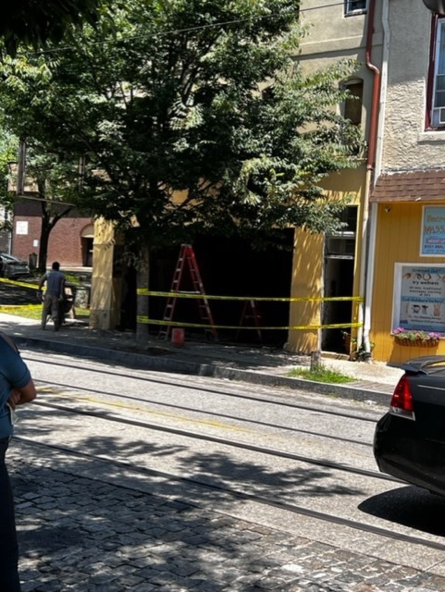 Photographic documentation of the work as submitted to the city's 311 record.