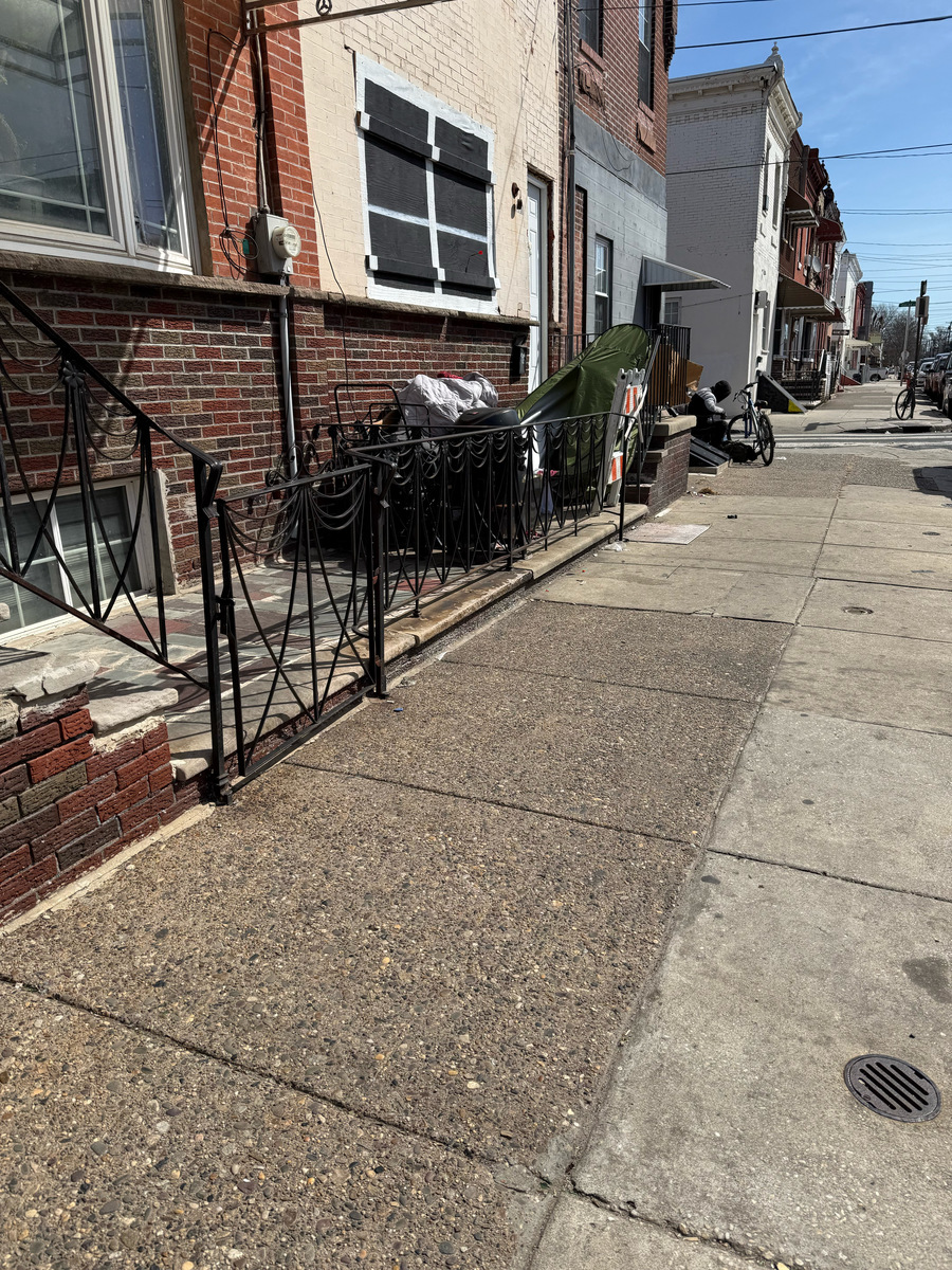 Photographic documentation of the work as submitted to the city's 311 record.