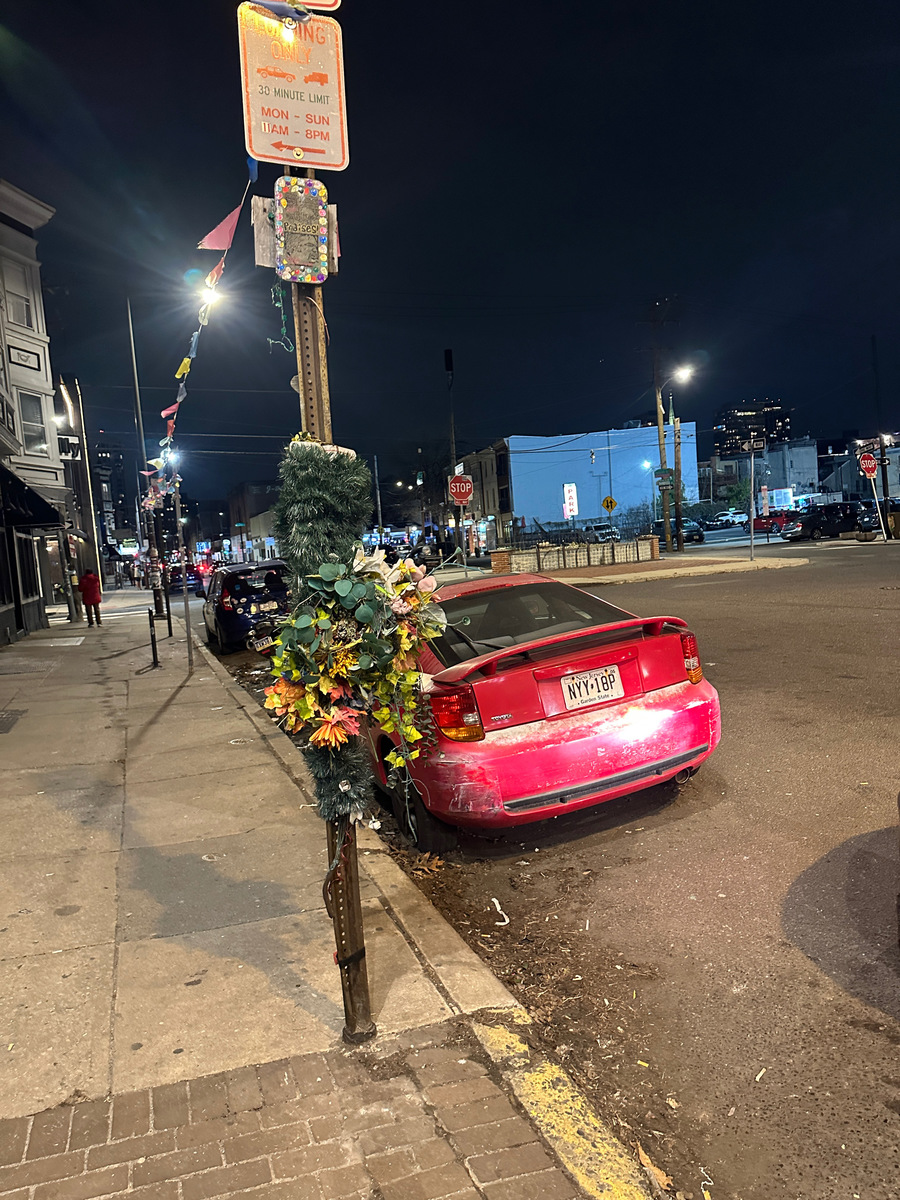Photographic documentation of the work as submitted to the city's 311 record.