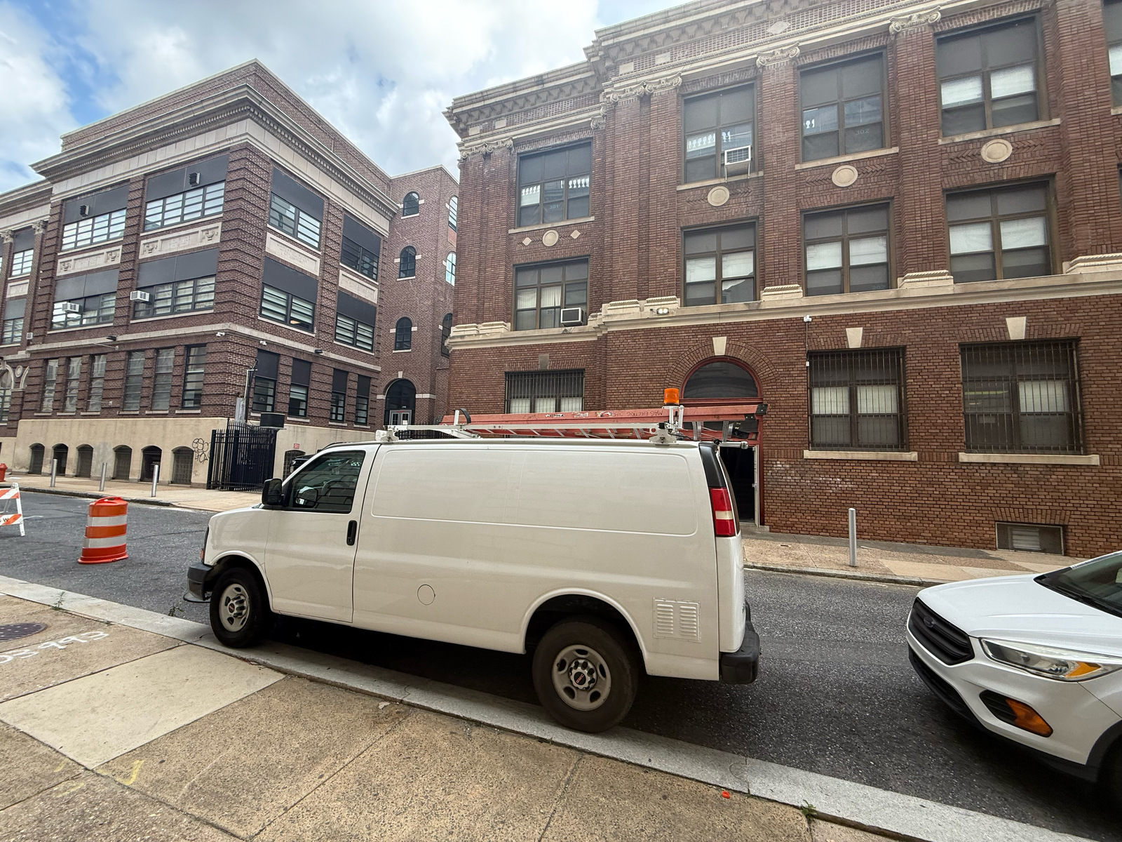 Photographic documentation of the work as submitted to the city's 311 record.
