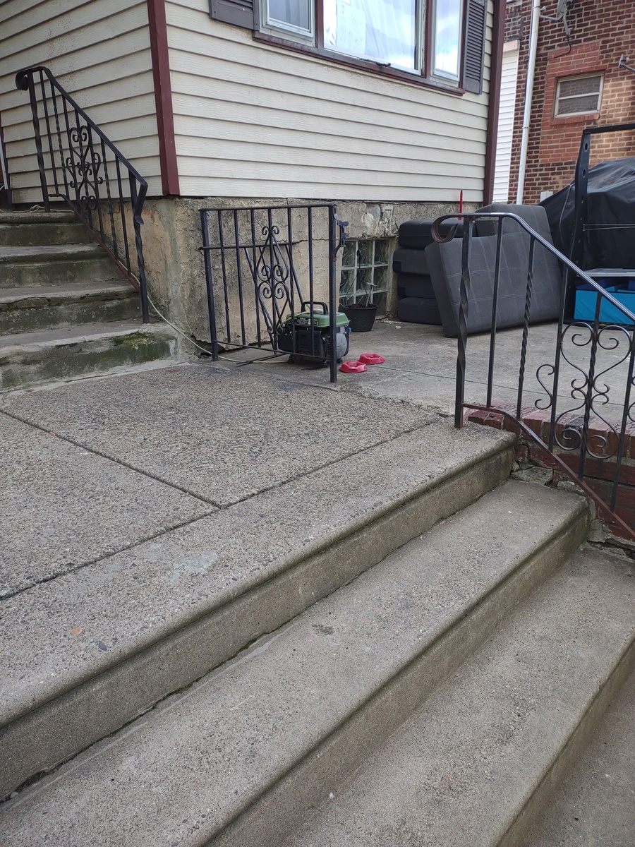 Photographic documentation of the work as submitted to the city's 311 record.