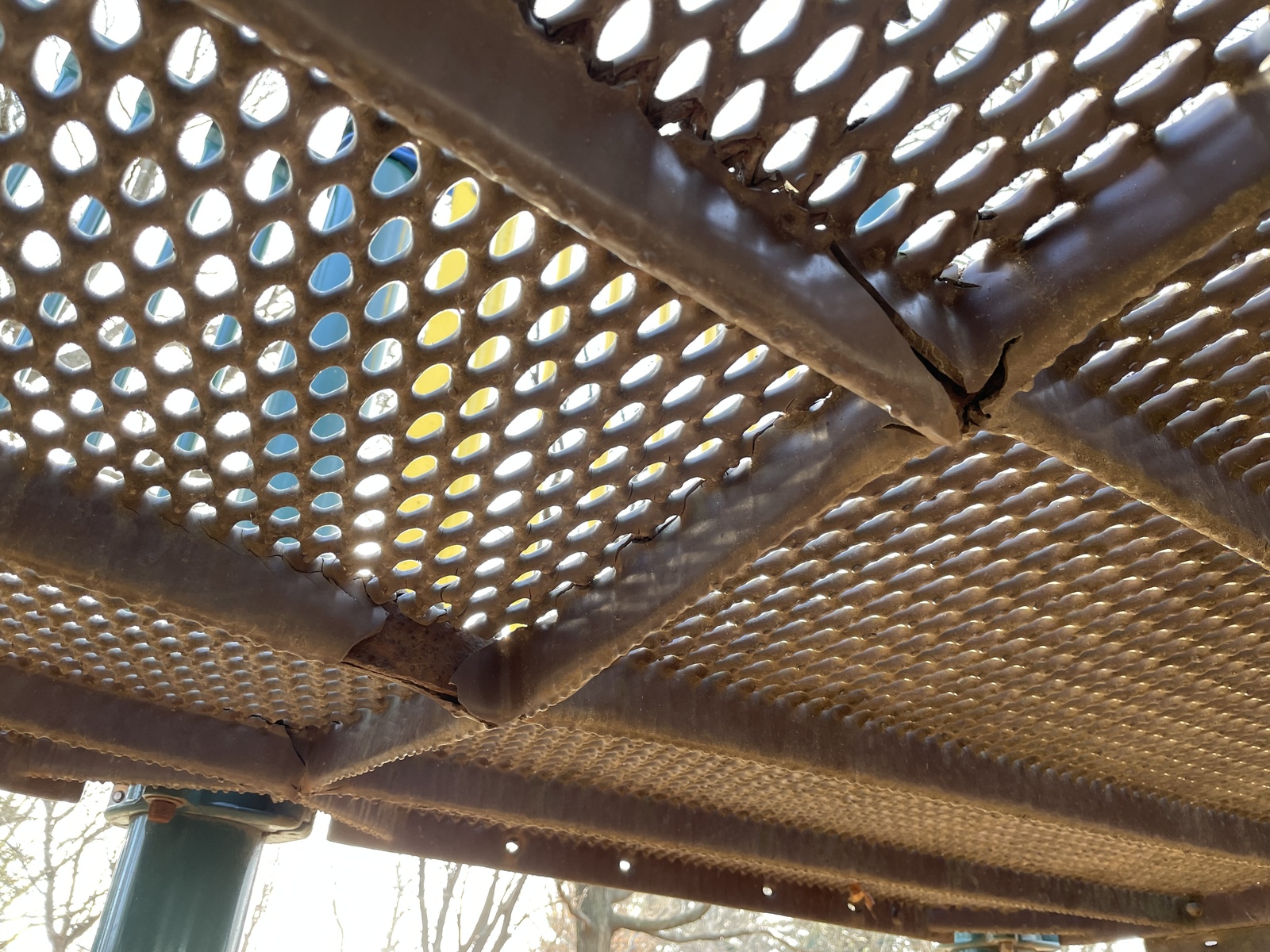 Photographic documentation of the work as submitted to the city's 311 record.