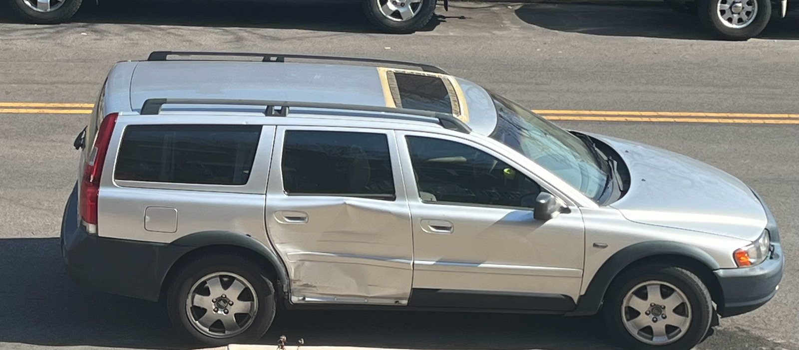 Photographic documentation of the work as submitted to the city's 311 record.