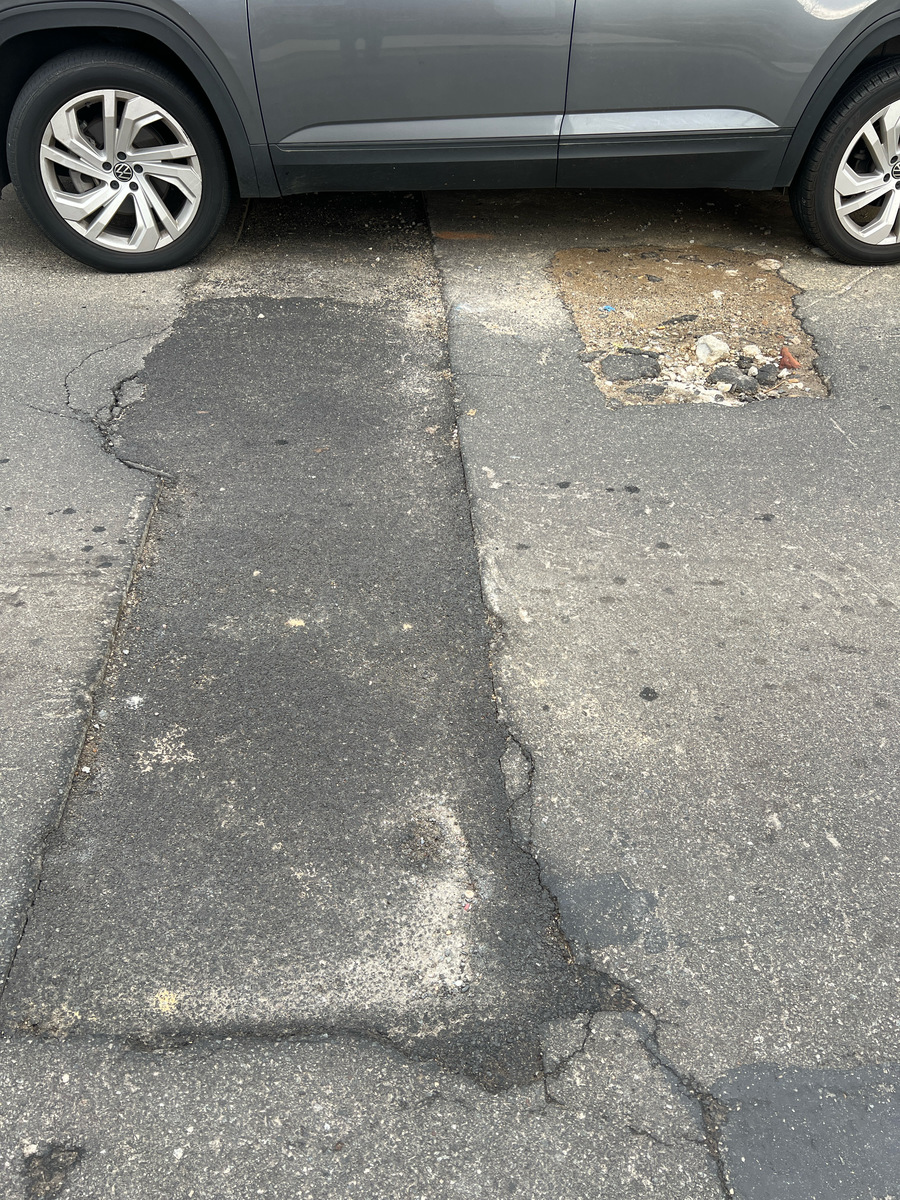 Photographic documentation of the work as submitted to the city's 311 record.