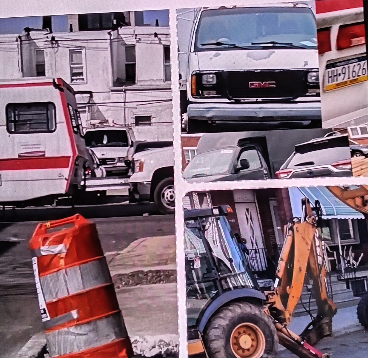 Photographic documentation of the work as submitted to the city's 311 record.