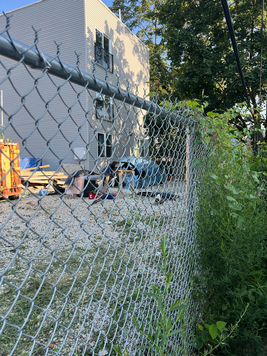 Photographic documentation of the work as submitted to the city's 311 record.