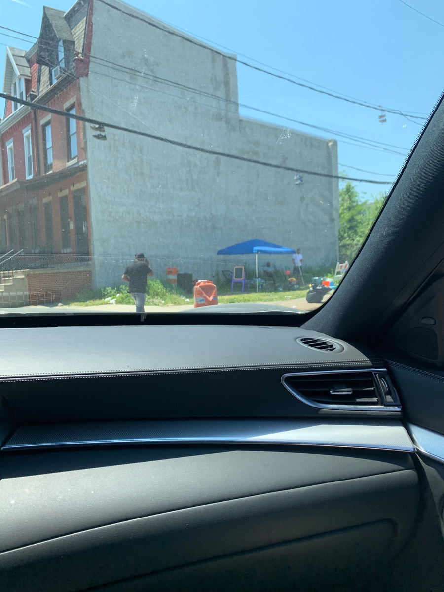 Photographic documentation of the work as submitted to the city's 311 record.