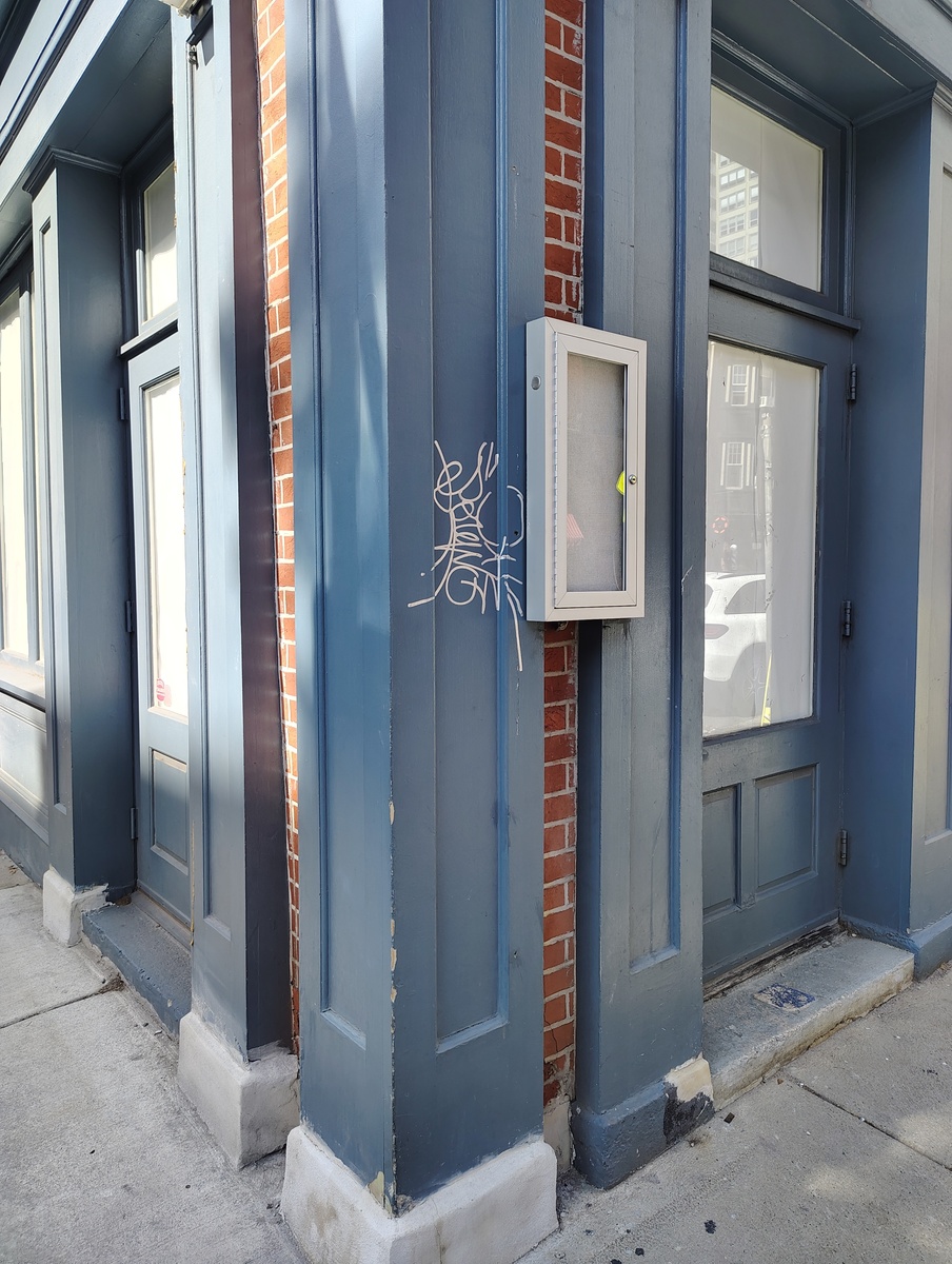 Photographic documentation of the work as submitted to the city's 311 record.